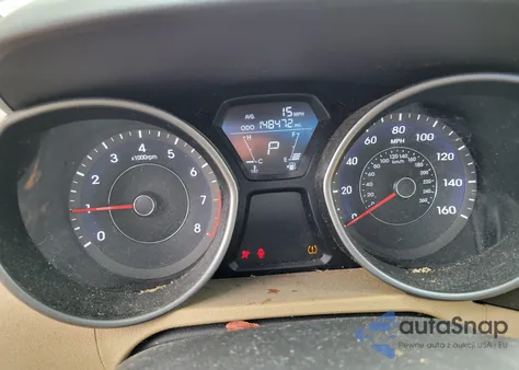 2013 Hyundai Elantra Gls z USA, uszkodzony, nr VIN 5NPDH4AE0DH172534